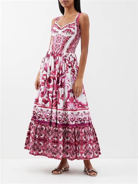 dolce & gabbana maxi dress